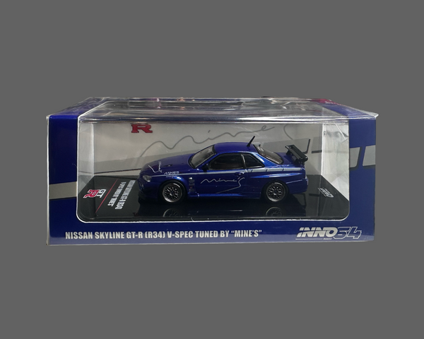 IN64 NISSAN SKYLINE GT-R (R-34) V-PEC TUNED BY "MINE`S"
