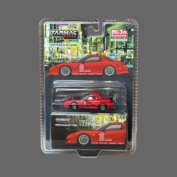 TAR VERTEX MAZDA RX-7 FD3S RED