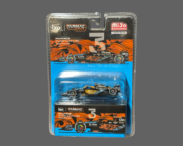 TAR F1 MCLAREN MCL36 DANIEL RICCIARDO ABU DHABI GRAND PRIX 2022