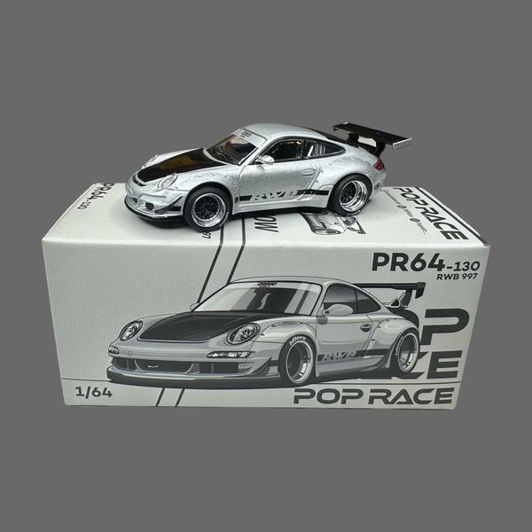 PR PORSCHE RWB 997 SILVER