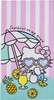 Sanrio Hello Kitty Pink Beach Towel 27"x 54" 