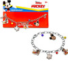 Disney Mickey Mouse 7" Charm Bracelet