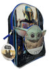 Star Wars"The Child" Baby Yoda 16" Backpack with Head Shaped Front Pocket 