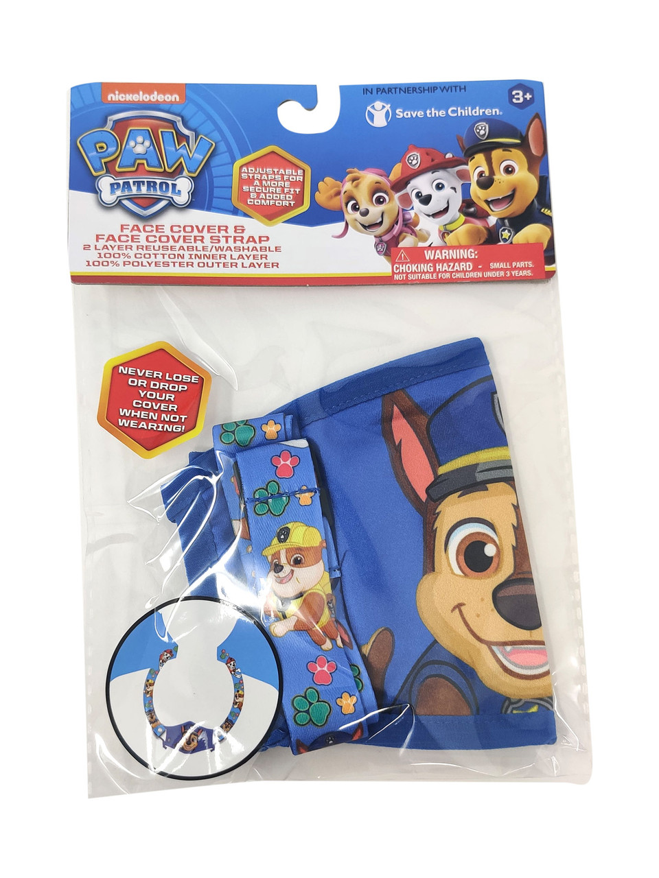 nickelodeon paw patrol chase pad and glove set blue