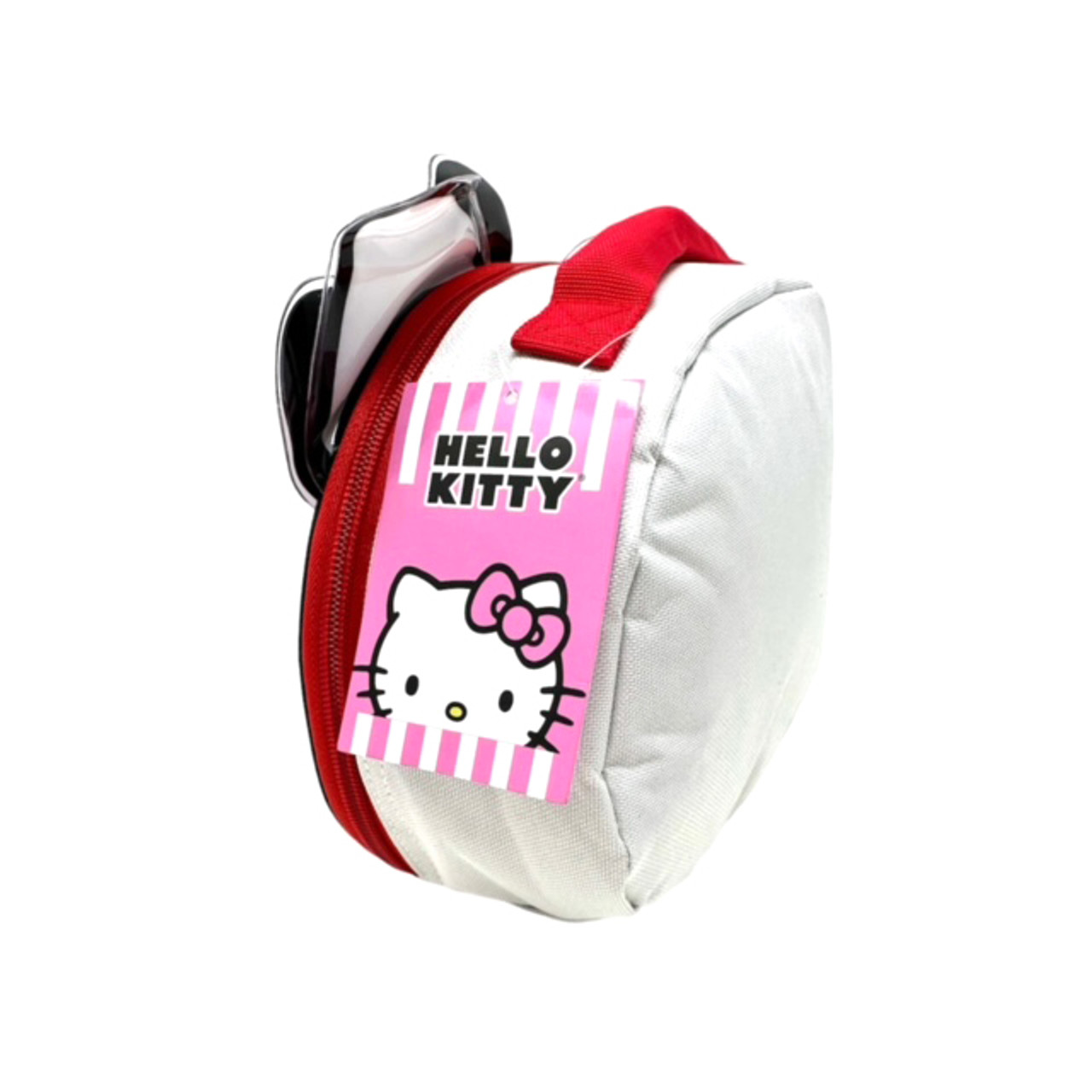 Sanrio Hello Kitty Head Shaped Lunch Bag Red Bow - Curious Bazaar