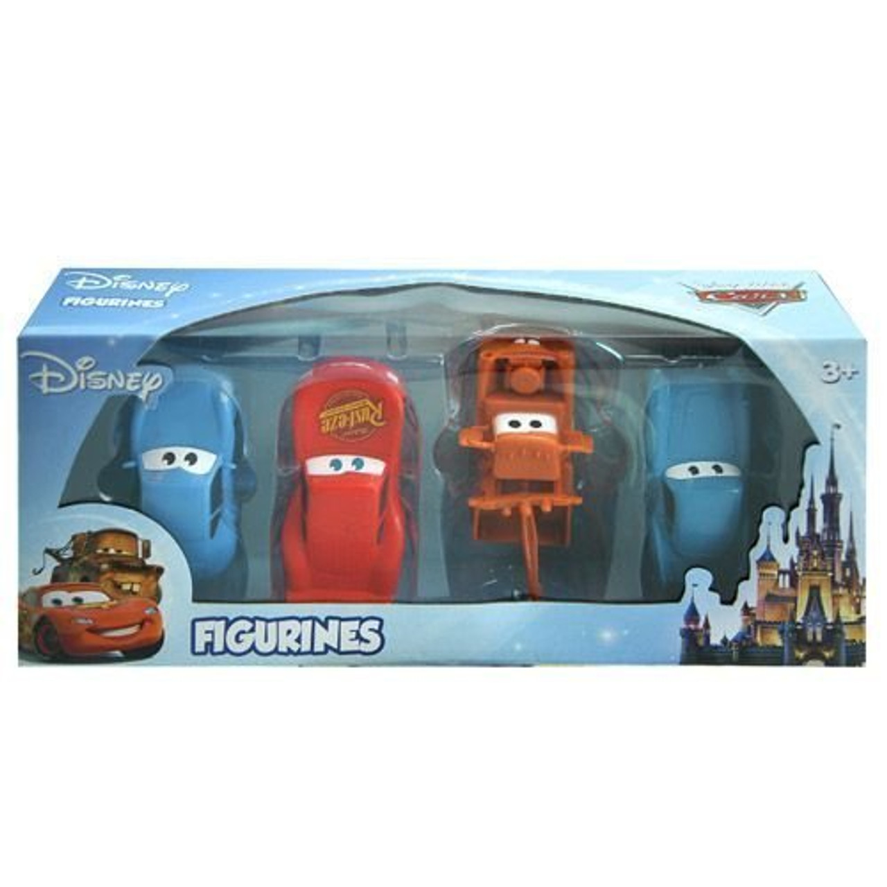 cars figurine playset