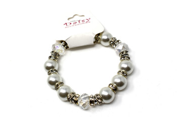 White  Pearls Bracelet 