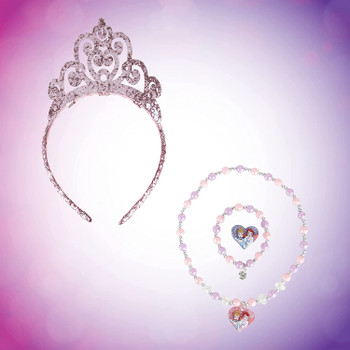 Disney  Princess Tiara & Necklace Set 