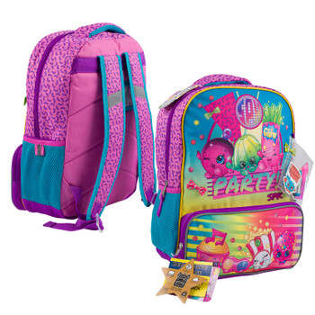7 Piece Shopkins 16" Backpack Set