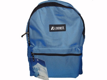 Everest Light Blue Basic Backpack