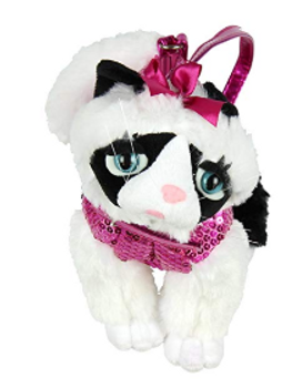 Cat Plush Purse with Strap