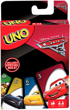 Mattel Games UNO Cars 3 Card Game 