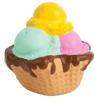 ORB Mixed Ice Cream Cone Soft'n Slo Jumbo Squishies