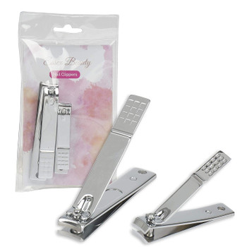 Nail Clipper 2pc Stainless Steel