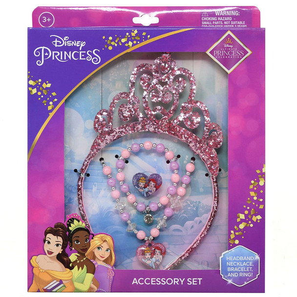 Disney  Princess Tiara & Necklace Set 