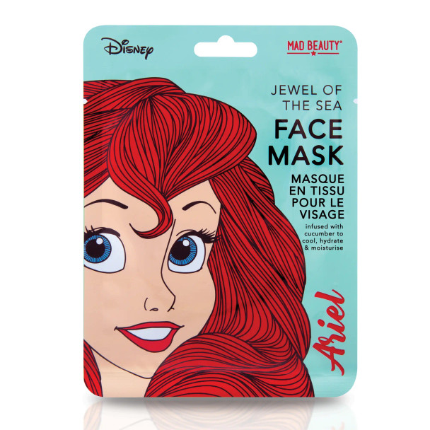 Mad Beauty Disney Ariel Sheet Face 