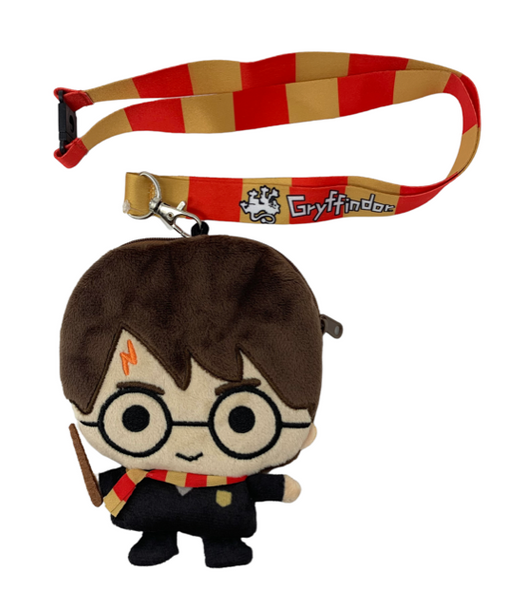 Harry Potter Gryffindor Deluxe Lanyard with Pouch and Card Holder 