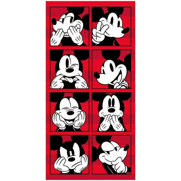 Disney Mickey Mouse Laughter Beach Towel