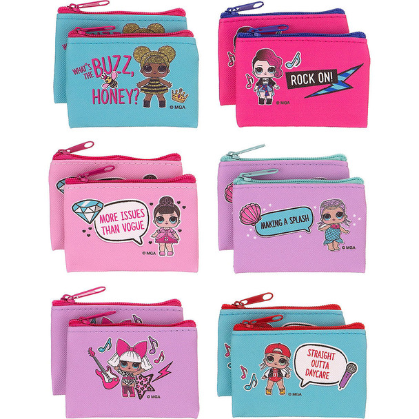 L.O.L Surprise! Mini Coin Purses Party Favors 12pk