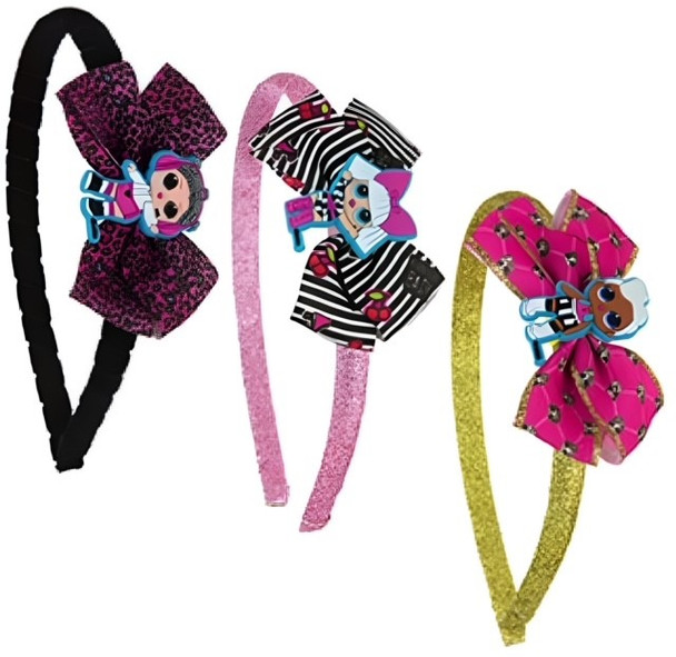 L.O.L Surprise Side-Bow Headband 3pk