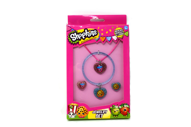 Shopkins Necklace, Bracelet and Rings