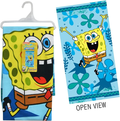 Spongebob Squarepants Beach Towel Curious Bazaar