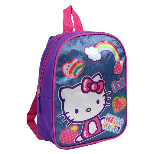 Sanrio Hello Kitty Pink Bow Glitters 10 inches Mini Backpack for Girls
