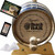 Beach Bar (A) (051) - Personalized Aging Barrel From Skeeter's Reserve Outlaw Gear™ - MADE BY American Oak Barrel™ - (Natural Oak, Black Hoops)