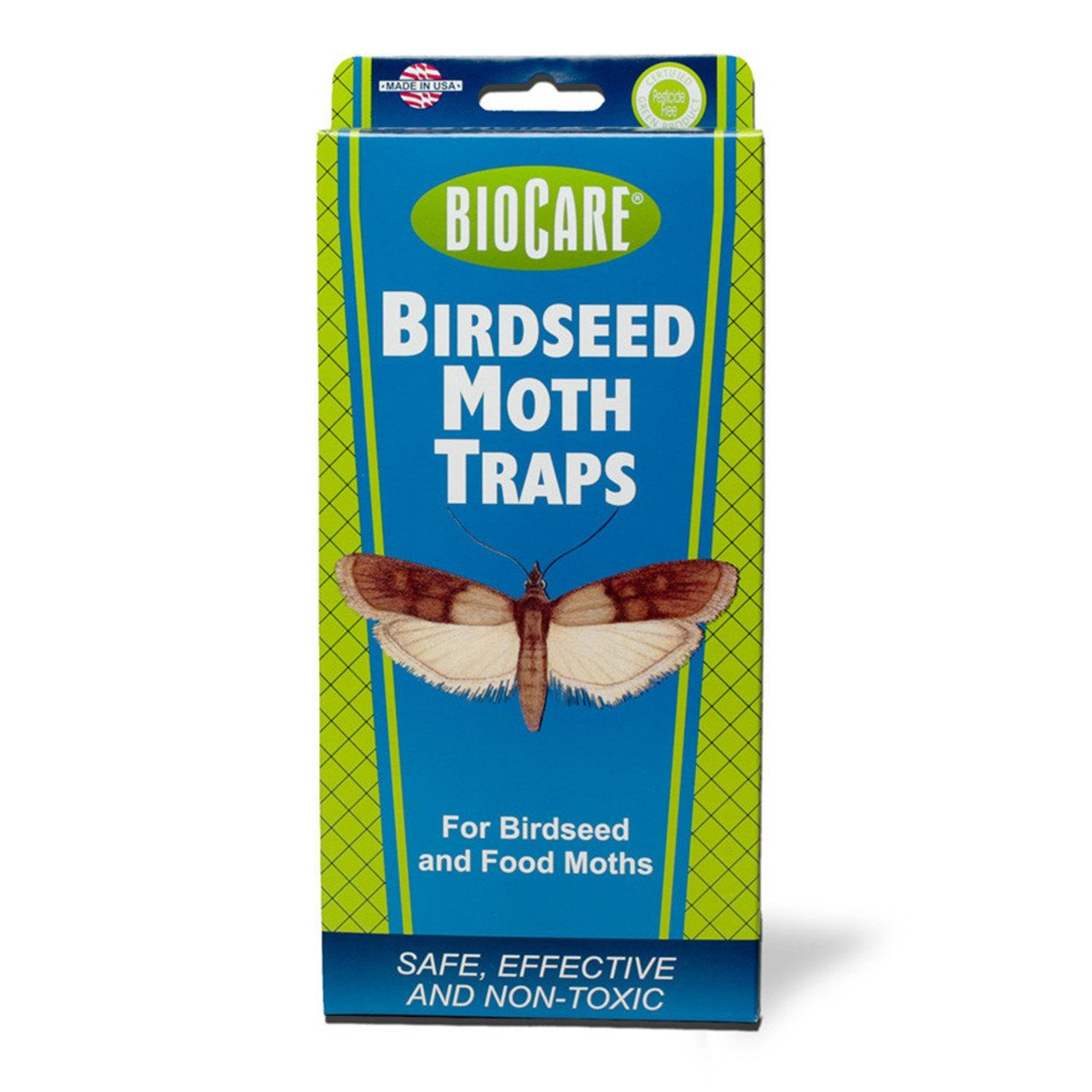 BIRDSEED MOTH TRAP 2 Pack (12), Spring Star - AG Organics