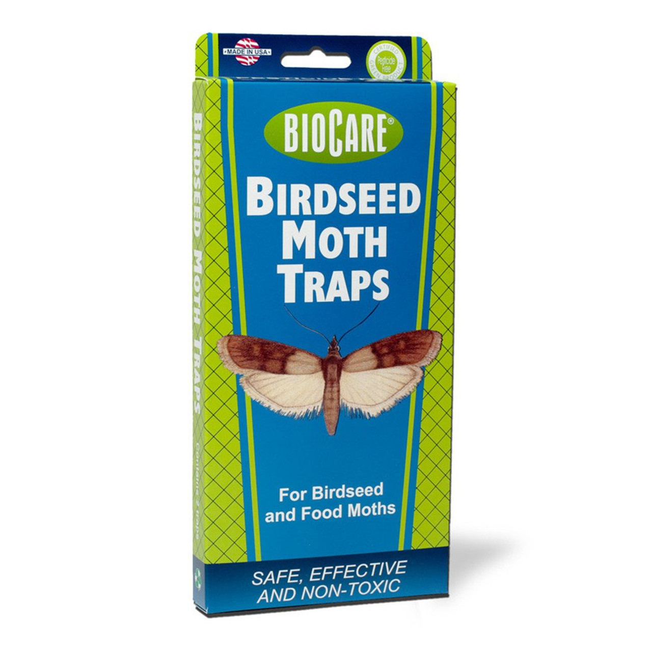 BIRDSEED MOTH TRAP 2 Pack (12), Spring Star - AG Organics
