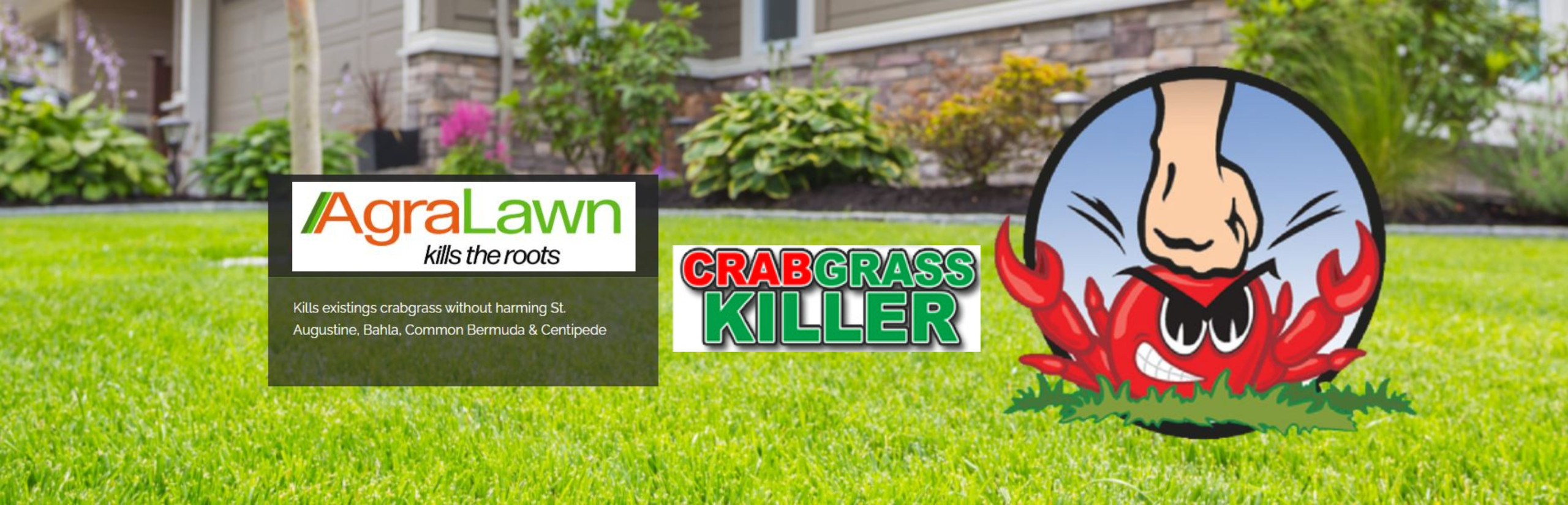 AgraLawn Crabgrass Killer 2 lb. With Shaker Top AG Organics