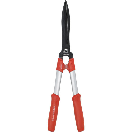 Comfort Gel Hedge Shears, 9 Inch Blade with 8 Inch Sharpened Edge.
