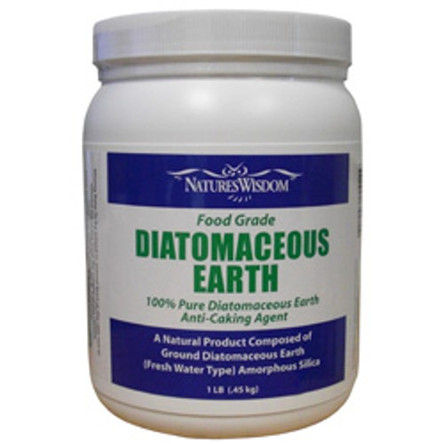 Diatomaceous Earth  Food Grade 1 lb. Jar 