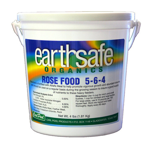 Rose Food w/ Alfalfa Meal 5-6-4   4 lb. 