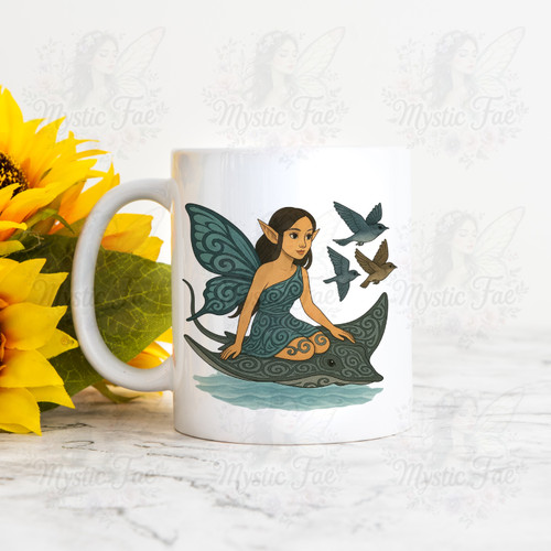 Māori Fairy Mug Design 13