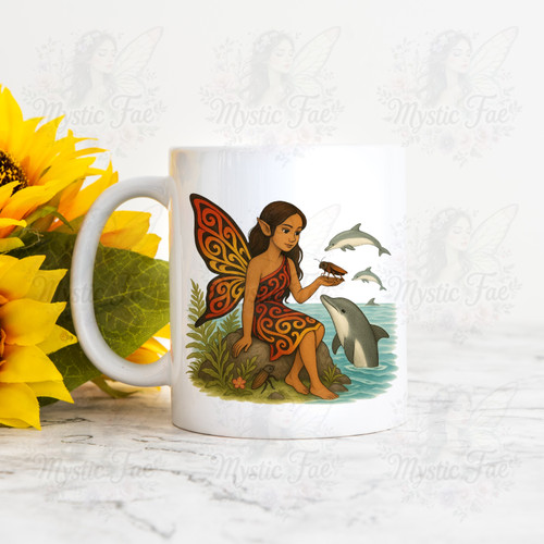 Māori Fairy Mug Design 26