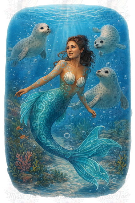Whimsical Mermaid Design 18