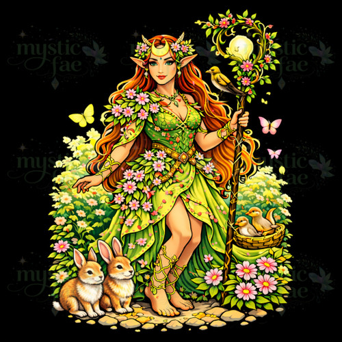 PRE-ORDER ENCHANTED ELVES CLIPART 30CM DTF DESIGNS