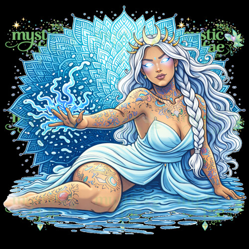 PRE-ORDER MANDALA MAIDENS CLIPART 30CM DTF DESIGNS