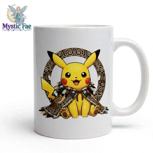 Moari Inspired Pikachu Design 2