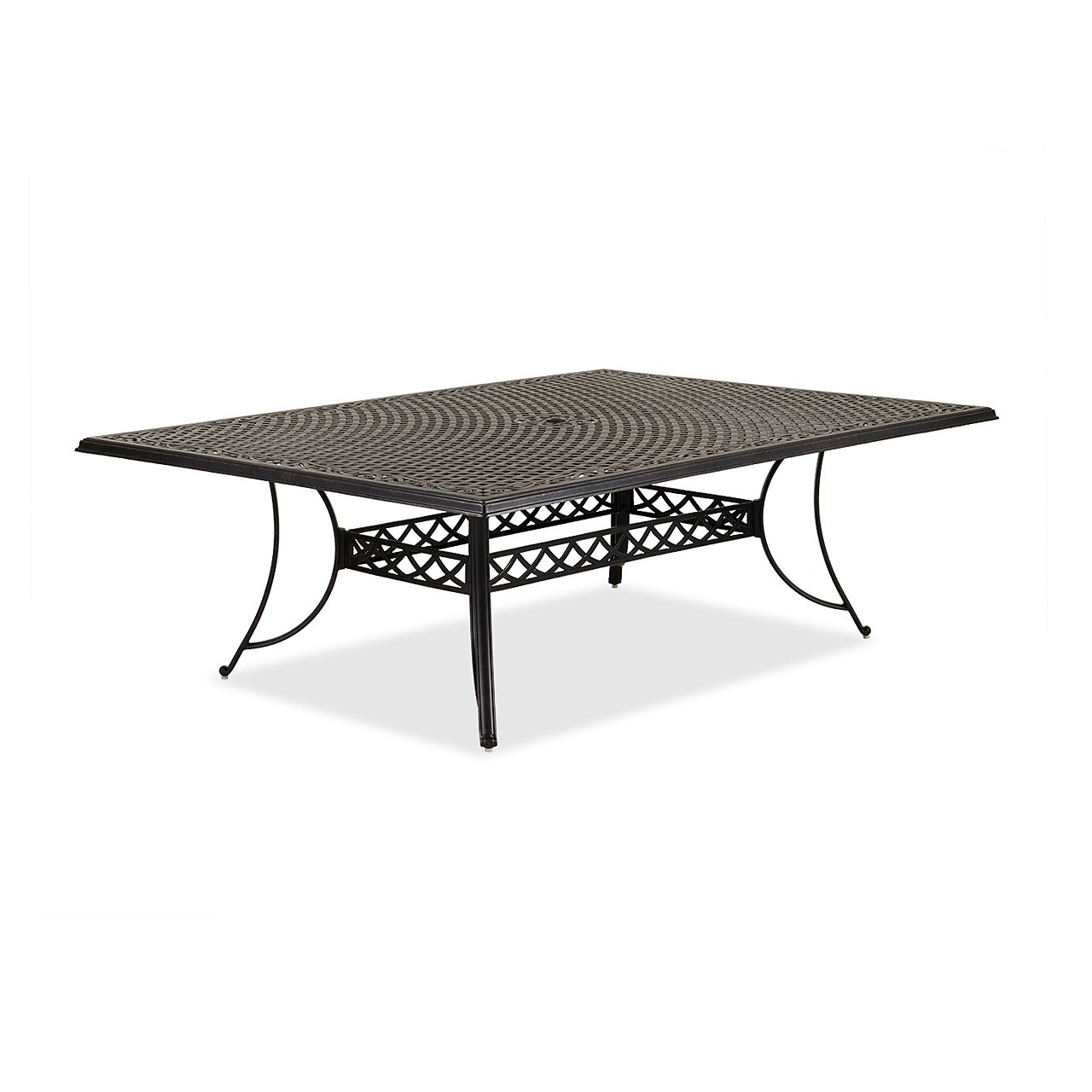 Bellagio Desert Bronze Cast Aluminum 90 x 64 in. Dining Table Bellagio Desert Bronze Cast Aluminum 90 x 64 in. Dining Table