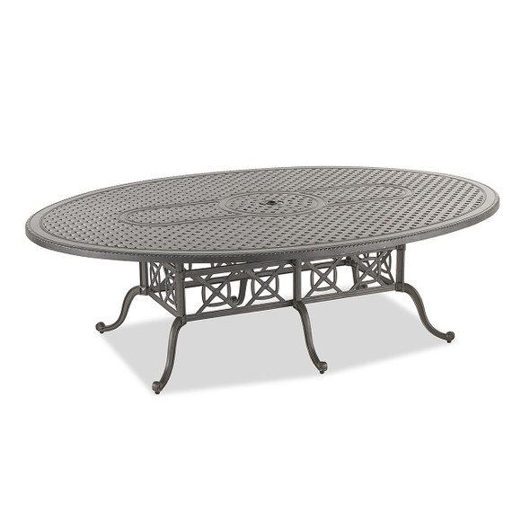 Florence Shade Cast Aluminum 80 x 60 in. Dining Table