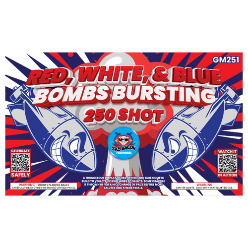 RWB Bombs Bursting (Case)