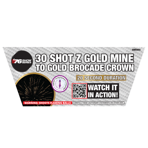 30s Z Gold Mine to Gold Brocade Crown (20sec) (Show) (Case)