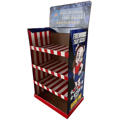 Sky Bacon Shelving Display (Case)