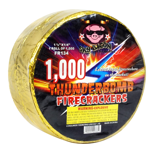 Thunderbomb Firecrackers 1000s (Case)