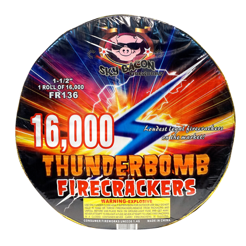 Thunderbomb Firecrackers 16000s (Case)
