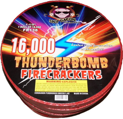 Thunderbomb Firecrackers 16000s (Case)