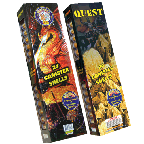 Quest 1.75 60-Gram Canister Shells (Case)
