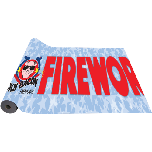 Sky Bacon Table Bunting - 150 feet (Case)